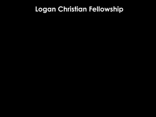 Radical Testimony of Jesus in Logan Christian Fellowship Sermon Series