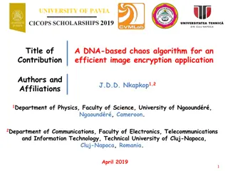Efficient DNA-Based Image Encryption Algorithm in CVML Research