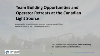 Operator Retreats: Building Strong Teams at Canadian Light Source