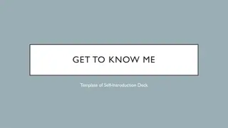 Enhancing Self-Introduction Decks with Engaging Visuals