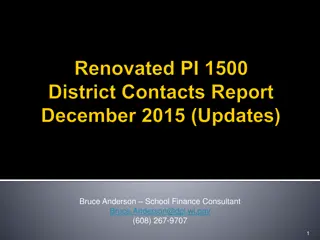 Efficient Process for School Financial Reporting