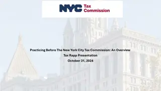 NYC Tax Commission Review Process