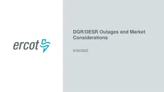 Transmission Modeling Considerations for DGRs and DESRs