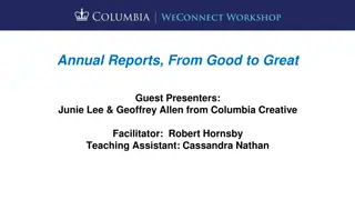 Transforming Annual Reports from Good to Great
