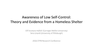 Awareness and Self-Control in Behavioral Science