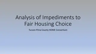 Impediments to Fair Housing Choice in Tucson-Pima County Analysis