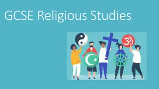 GCSE Religious Studies: A Comprehensive Overview