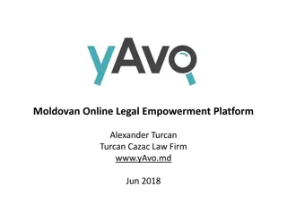 Moldovan Online Legal Empowerment Platform Overview