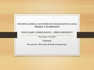 Procurement Objectives and Responsibilities in World Bank Projects
