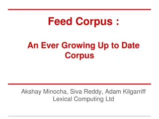 Ever-Growing Feed Corpus: Understanding Language Change Over Time