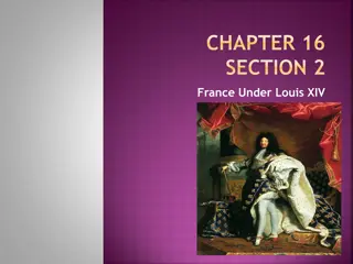 France Under Louis XIV: Rise of Absolute Monarchy and Versailles Palace