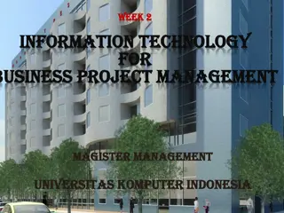 Information Technology Project Management for Business Success