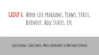 Work-Life Balance Programs and the Impact on Employee Well-being