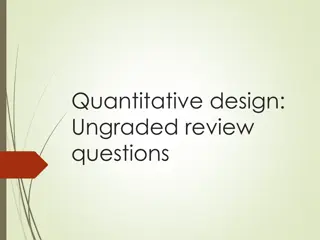 Quantitative Research Methods Review Questions