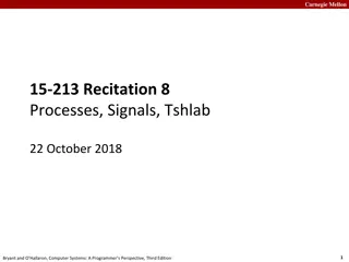 Carnegie Mellon Computer Systems Recitation Overview