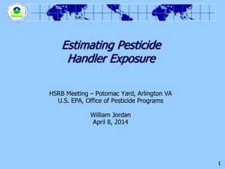 Pesticide Handler Exposure and Regulations