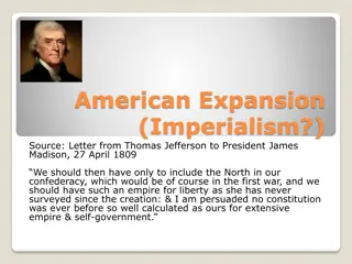 American Expansion and Imperialism in Historical Letters