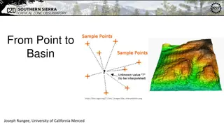Spatial Interpolation and Extrapolation Techniques