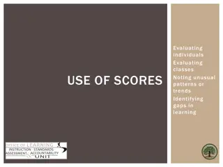 Analyzing Performance Patterns in Educational Evaluation