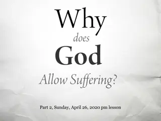 Finding Hope and Understanding in Times of Suffering