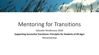 Supporting Successful Transitions: Principles for Students of All Ages