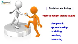 Christian Mentoring and Discipleship: A Path to Spiritual Growth and Influence