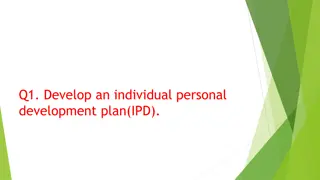 Create Your Individual Personal Development Plan | Tips and Tools