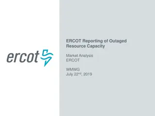 ERCOT Outaged Resource Capacity Market Analysis Report