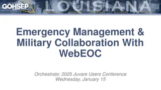 Emergency Management Collaboration with WebEOC at 2025 Juvare Users Conference