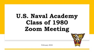 Naval Academy Class of 1980 Reunion Recap and Achievements