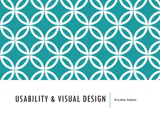 Usability and Visual Design Principles