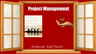 Effective Project Management Strategies by Ardavan Asef-Vaziri