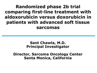 Aldoxorubicin vs. Doxorubicin in Soft Tissue Sarcomas: Phase 2b Trial Results