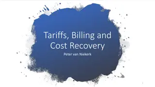 Water Tariffs, Billing, and Cost Recovery Strategies