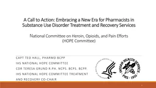 Embracing a New Era for Pharmacists in Substance Use Disorder Treatment