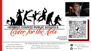 Henrico High School Center for the Arts Program Details