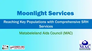 Reaching Key Populations with Comprehensive SRH Services - Matabeleland Aids Council (MAC)