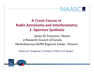 Aperture Synthesis in Radio Astronomy
