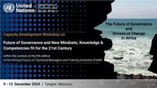 Governance, Development, and Challenges in Africa