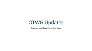 ERCOT Task Force Updates and Officer Elections