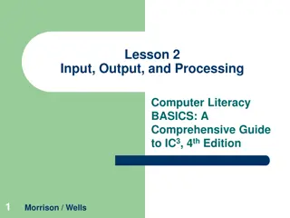 Input Devices in Computer Literacy Basics