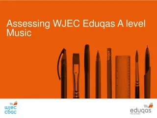 Assessment Criteria in A-Level Music
