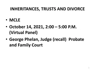 Essential Tips for Estate and Trust Counsel in Divorce Cases