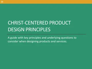 Christ-Centered Product Design Principles for Impactful Services