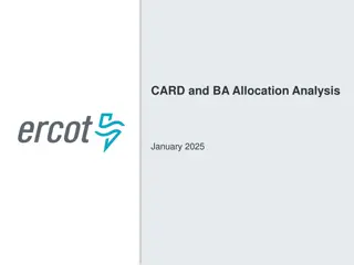 Analysis of CARD and BA Allocation for January 2025