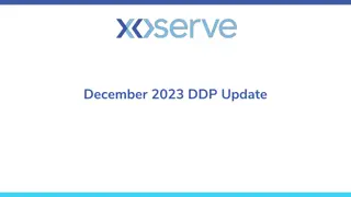 December 2023 DDP Update - Roadmap, Focus Areas, and Releases