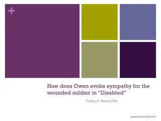 Evoking Sympathy for the Wounded Soldier in Owen's 