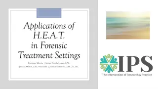 Cultural Competence in Forensic Treatment Programs