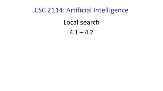Local Search Algorithms for Optimization Problems