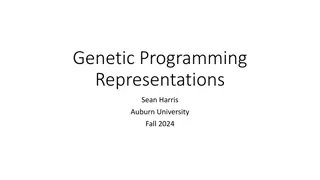 Different Genetic Programming Representations